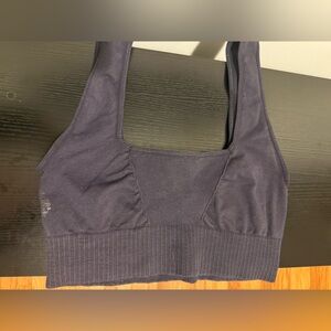 Free people gray sports bra size M/L